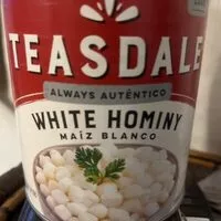 Mängden socker i White Hominy