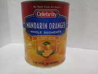 Mängden socker i Mandarin Orange Segments in Light Syrup