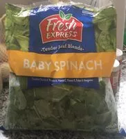 Mängden socker i Baby Spinach