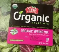 Mängden socker i Organic Spring Mix