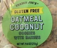 Mängden socker i Oatmeal Coconut Cookies with Raisins