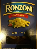Mängden socker i Ziti pasta