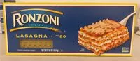 Mängden socker i Enriched Macaroni Product, Lasagna No. 80