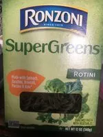 Mängden socker i Ronzoni, supergreens, rotini pasta
