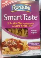 Mängden socker i Ronzoni, smart taste, penne rigate