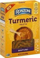 Mängden socker i Turmeric rotini pasta