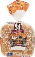 Mängden socker i Hawaiian 8 Hamburger Buns