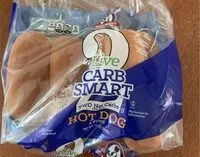 Mängden socker i Live carb smart hot dog