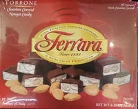 Mängden socker i Torrone