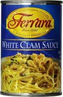 Mängden socker i White clam sauce