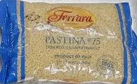 Mängden socker i Pastina