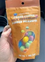 Mängden socker i Milk chocolate dipped peanuts