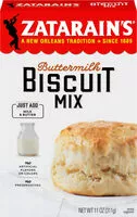 Mängden socker i Biscuit Mix, Buttermilk