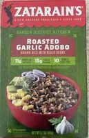 Mängden socker i roasted garlic adobo