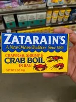 Mängden socker i Crawfish, shrimp & crab boil in bag