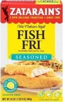 Mängden socker i Seasoned Seafood Fish Fri Breading Mix