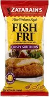 Mängden socker i Zatarain's new orleans style fish fri seafood