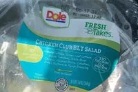 Mängden socker i Chicken club blt salad