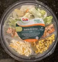 Mängden socker i Santa fe style salad