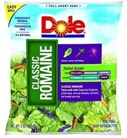 Mängden socker i Classic romaine red cabbage, romaine lettuce, carrots