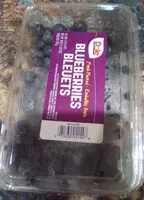 Mängden socker i Blueberry