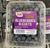 Mängden socker i Blueberries Bleuets