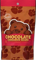 Mängden socker i Chocolate Bears Candies, Cinnamon