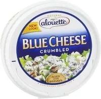 Mängden socker i Crumbled Blue Cheese