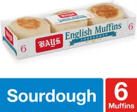 Mängden socker i English Muffins Sourdough