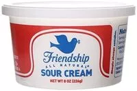 Mängden socker i Sour Cream