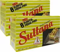 Mängden socker i Sultana puerto ricos famous soda crackers by box