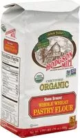 Mängden socker i Organic whole wheat pastry flour