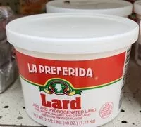 Mängden socker i Lard