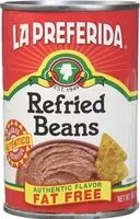 Mängden socker i Refried beans fat free