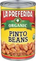 Mängden socker i Bean pinto organic