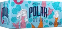 Mängden socker i Polar mermaid songs natural jr seltzer water