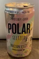 Mängden socker i Unicorn Kisses Polar Seltzer Jr.