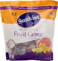 Mängden socker i Fruit Gems