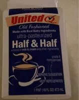 Mängden socker i Half-and-half