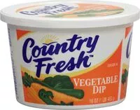 Mängden socker i Vegetable Dip