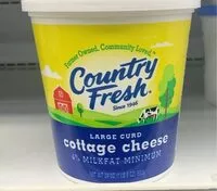 Mängden socker i Large Curd Cottage Cheese