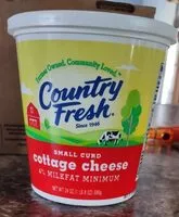 Mängden socker i Cottage cheese
