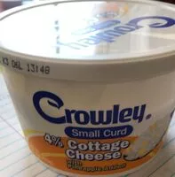 Mängden socker i Small curd cottage cheese