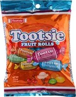 Mängden socker i Fruit chews assorted fruit rolls