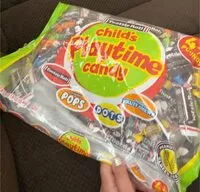 Mängden socker i Childs play happy candy shop