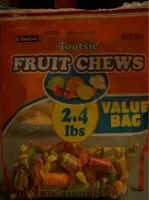 Mängden socker i Tootsie Fruit Chews