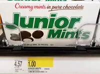 Socker och näringsämnen i Junior mints