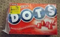 Mängden socker i Dots