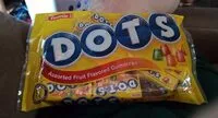 Mängden socker i Dots flavored gumdrops
