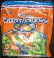 Mängden socker i Tootsie Fruit Chews